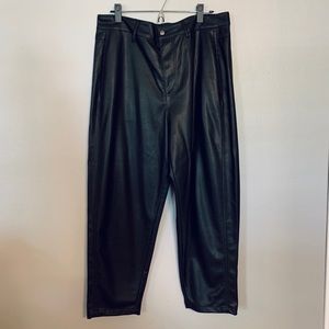 Zara Leather Pants